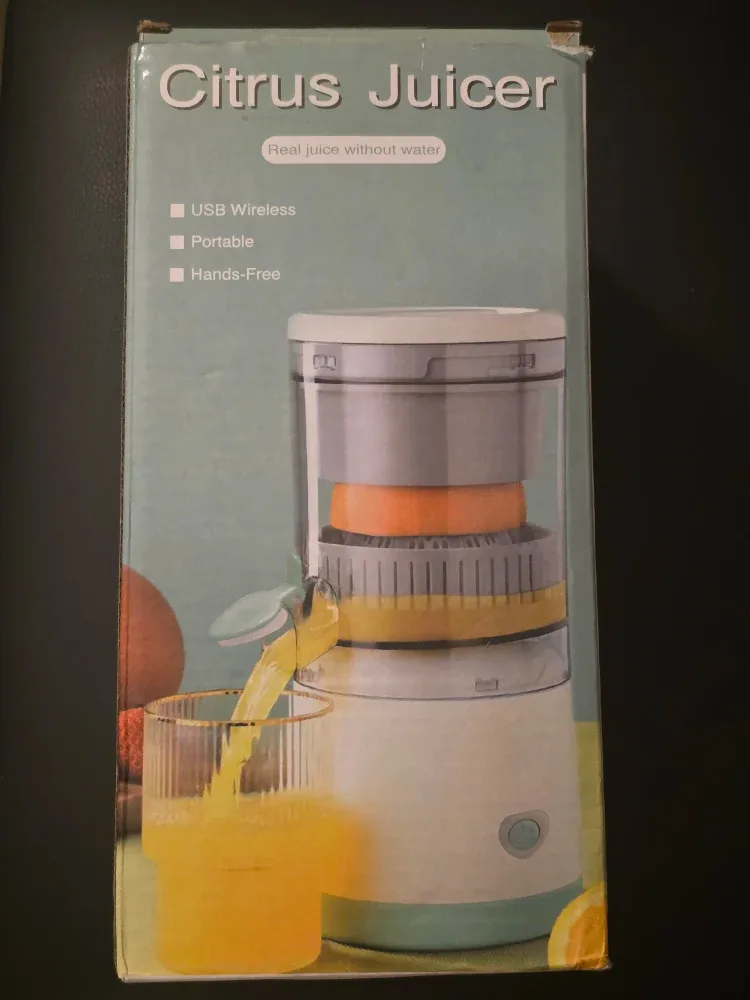 Citrus Juicer - USB Wireless, Portable, Hands-Free