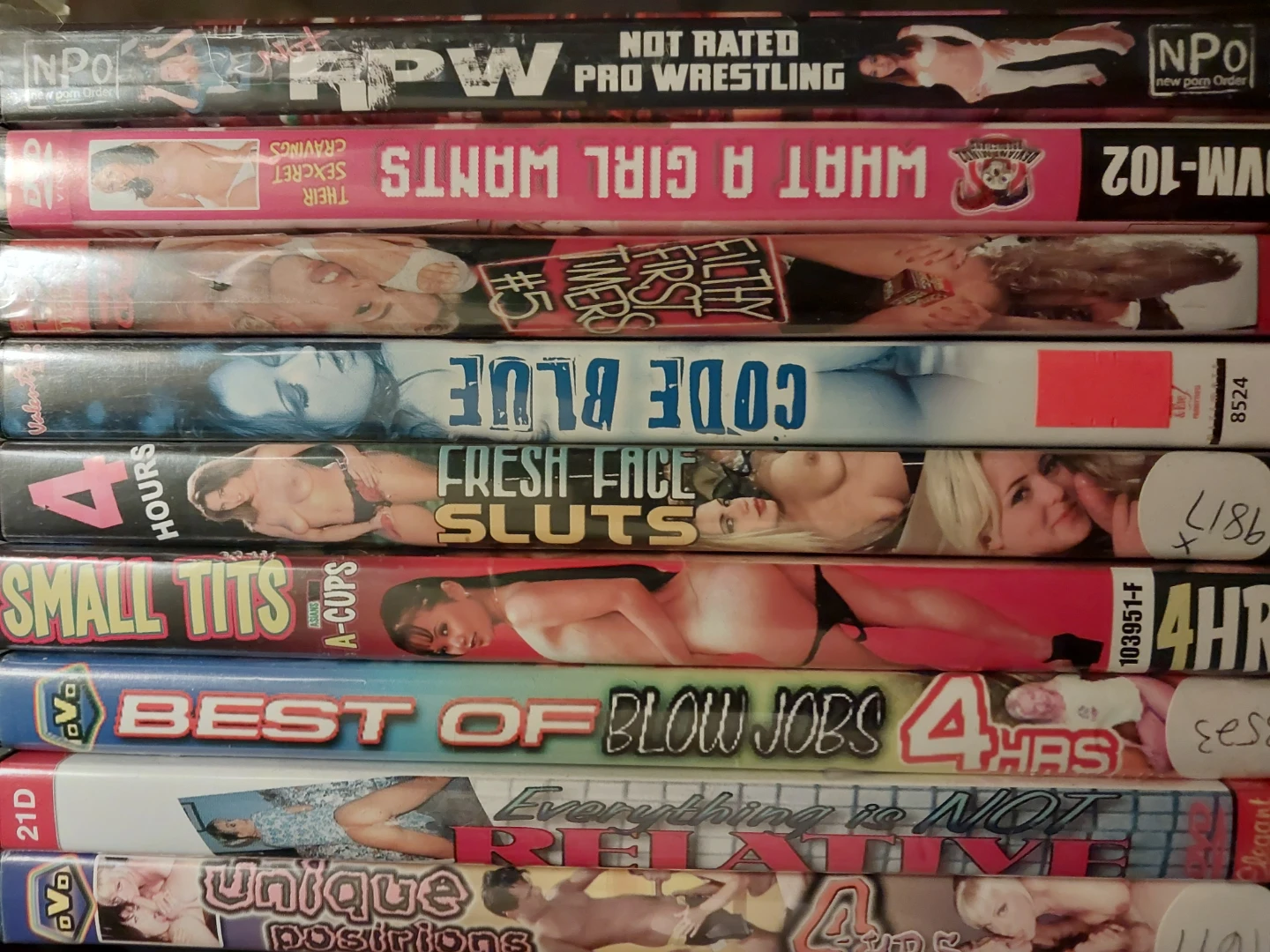 Adult DVDs - Various Titles