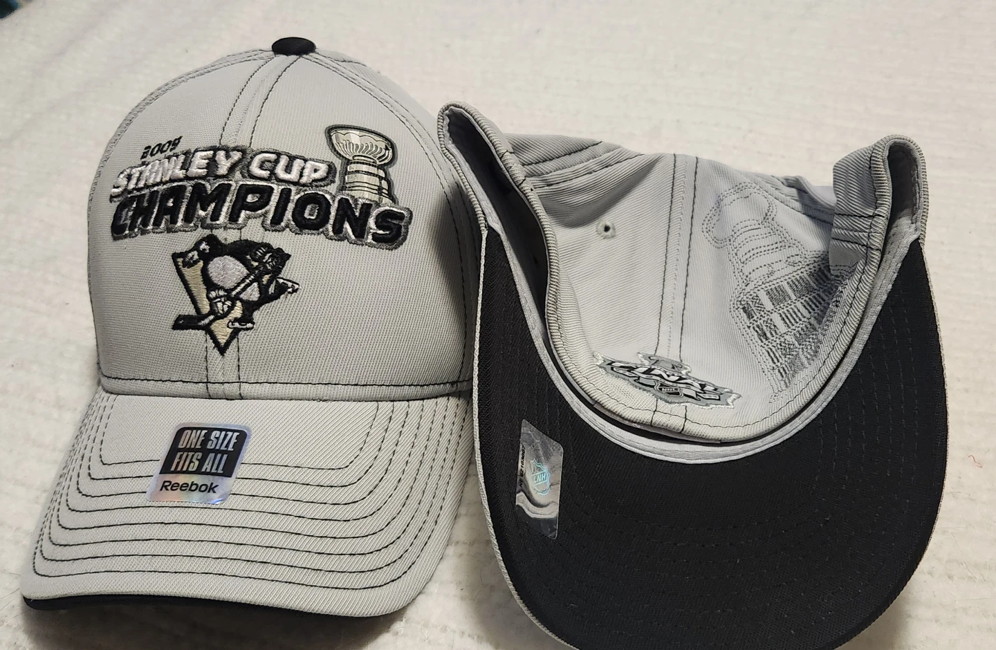 Reebok Pittsburgh Penguins Stanley Cup Champs Hat - One Size - photo 2