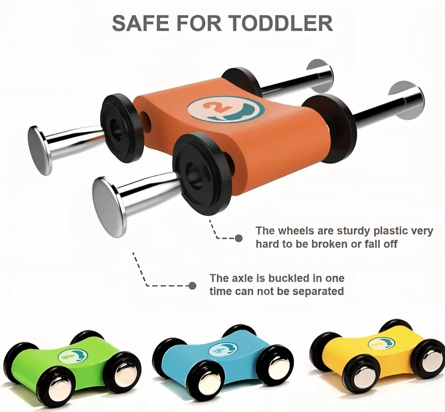 Top Bright Wooden Motor& Senses Car Race Track-Racer image indicator(5)