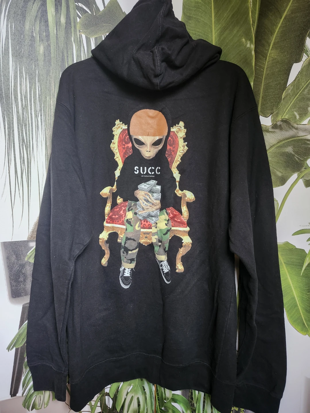 SUCC Black Hoodie - Size Medium - photo 3