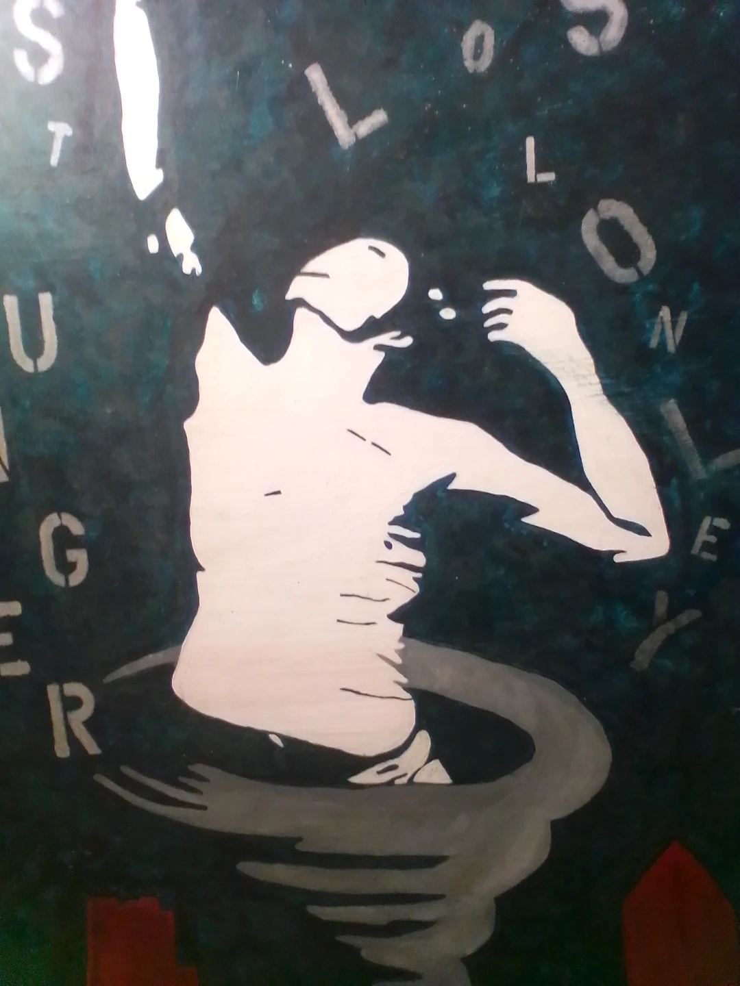Expressionistic Symbolic Acrylic Painting