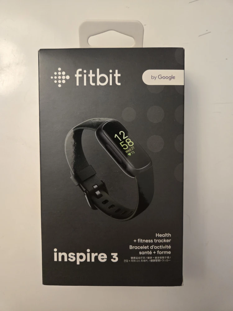 New Fitbit Inspire 3 Health & Fitness Tracker - Black