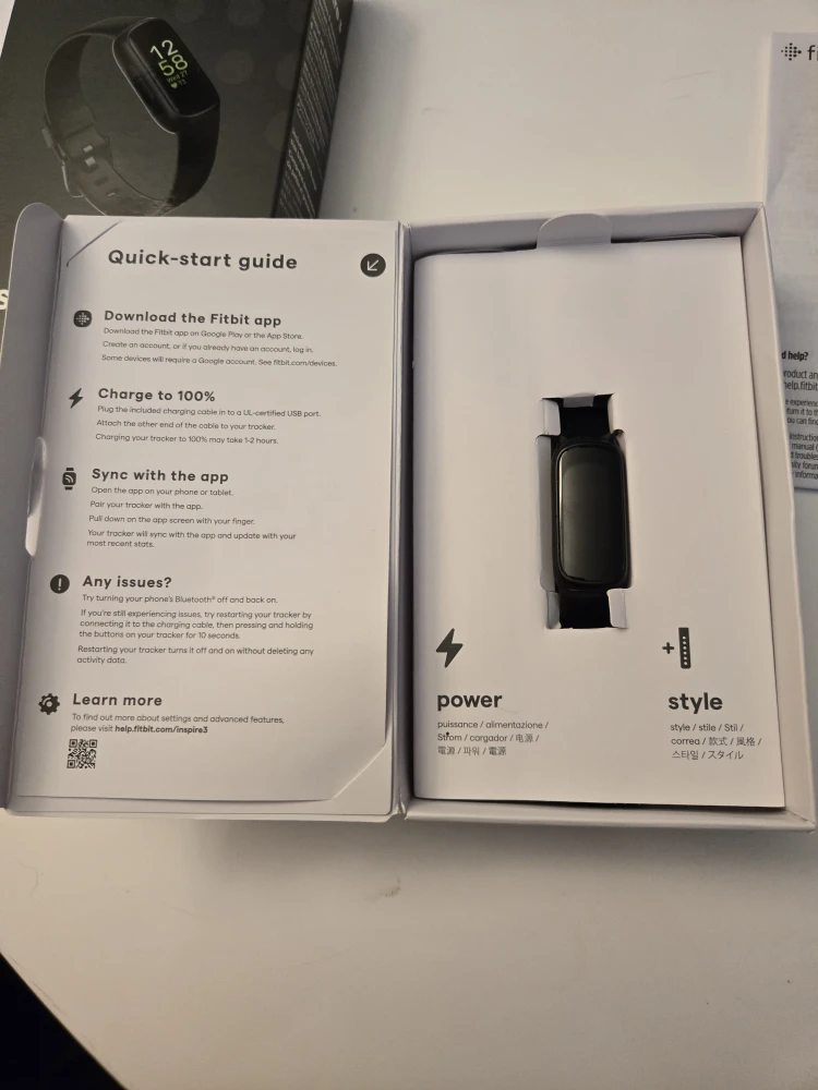 New Fitbit Inspire 3 Health & Fitness Tracker - Black - photo 3