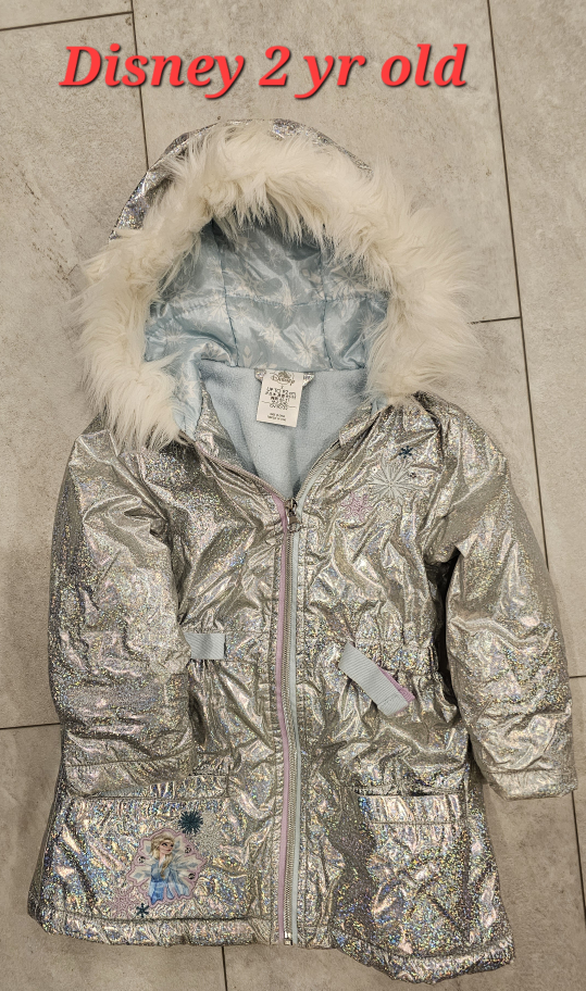 Disney Frozen 2 Yr Old Winter Coat