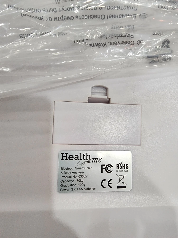 New Healthme Bluetooth Smart Scale & Body Analyzer - photo 4