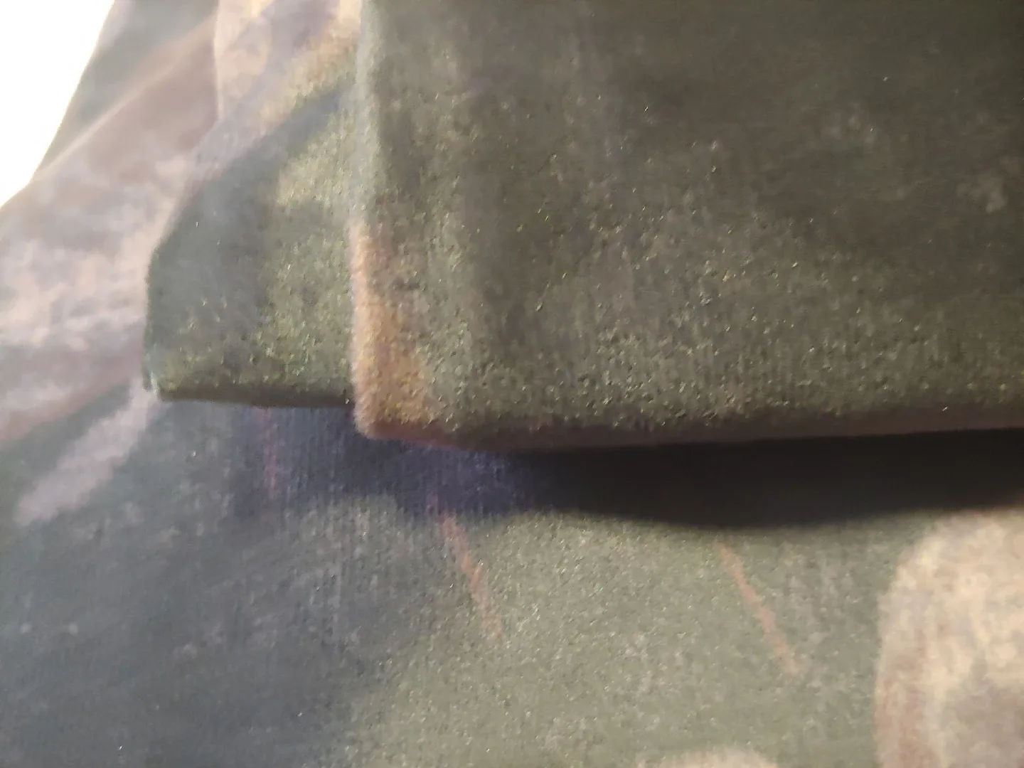 Velvet black and purple floral curtains 🥕 image indicator(7)