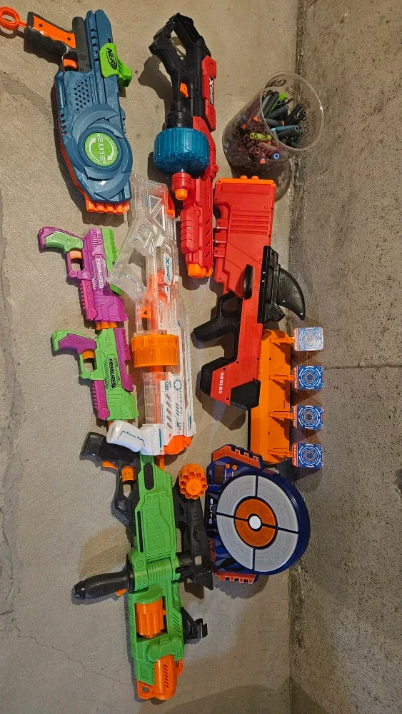 Nerf & X-Shot Blaster Bundle