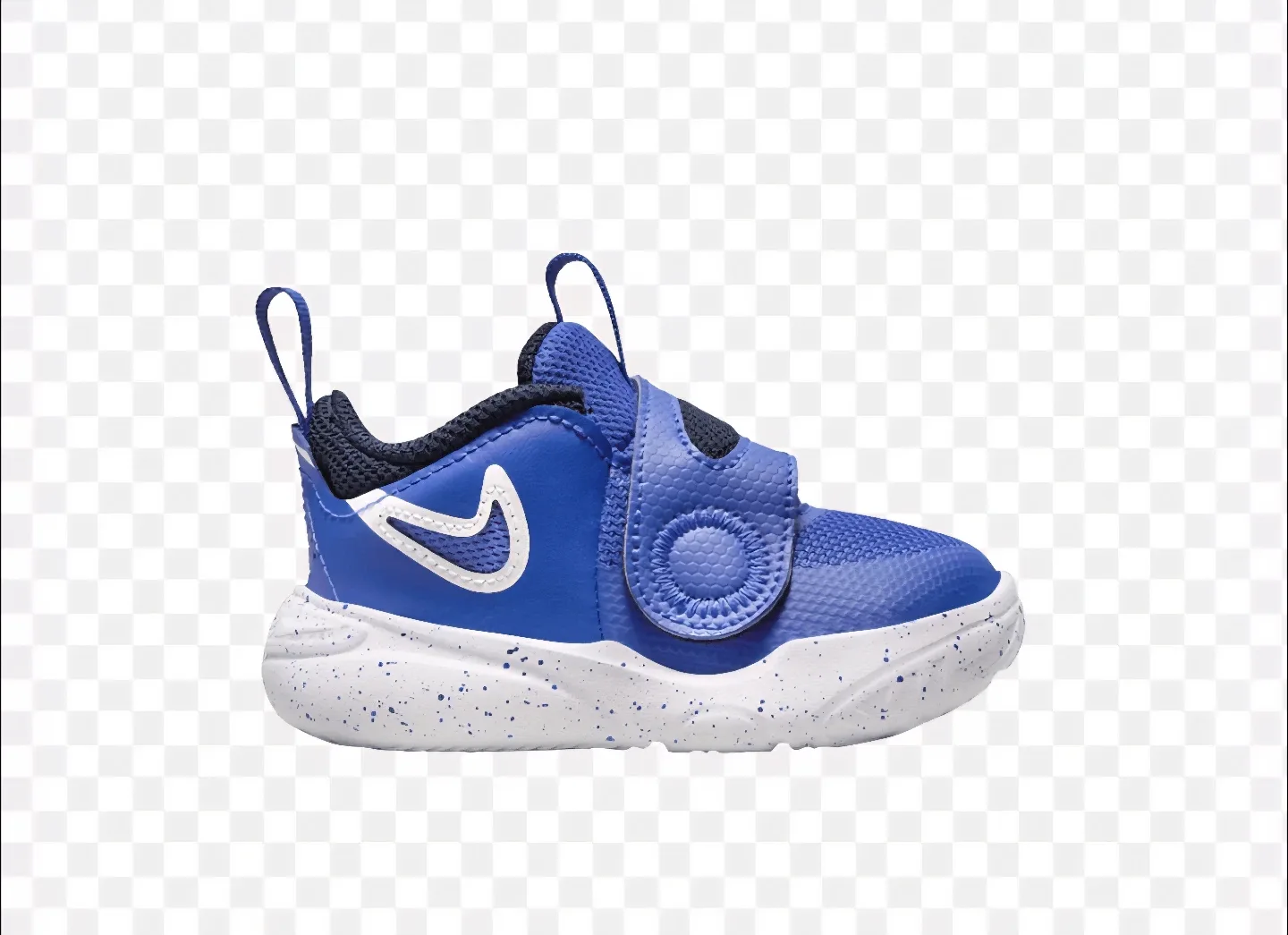 Nike Team Hustle D 11 Toddler Blue/White Sneakers