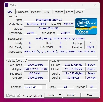 Gaming Motherboard + 2 Server CPUs + 32GB Server RAM + GPU image indicator(6)