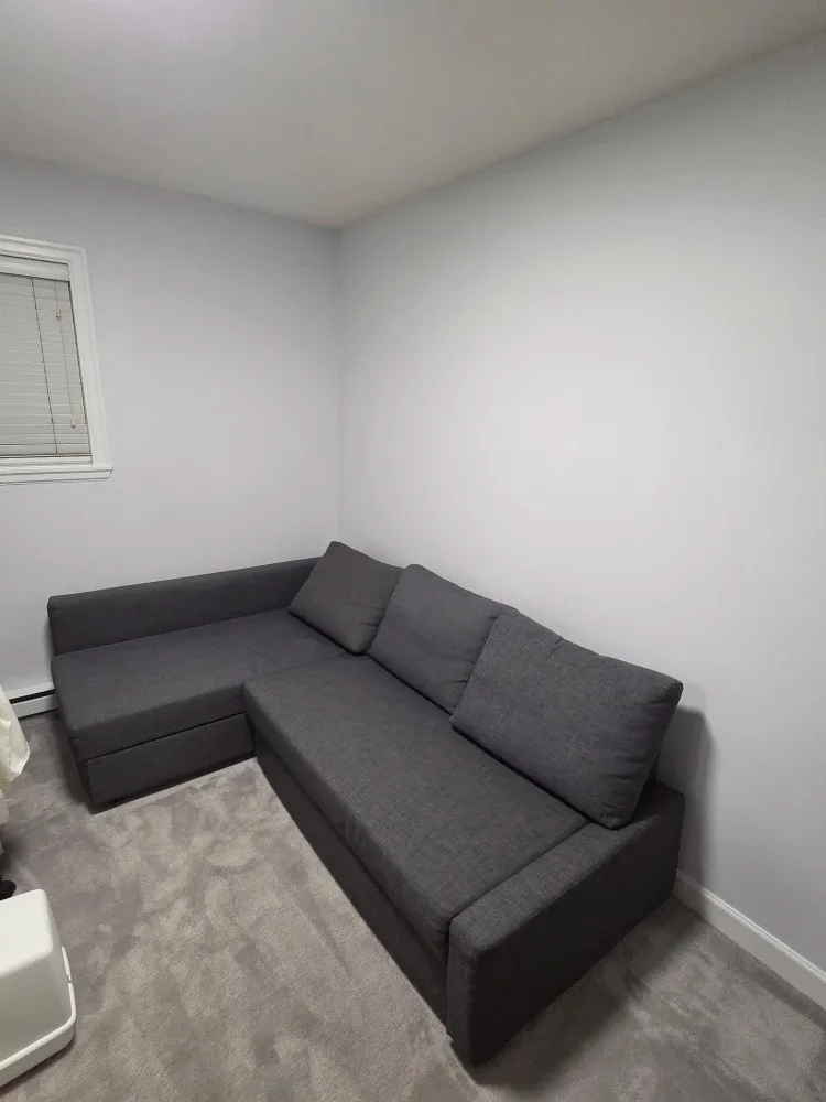 Friheten Corner Sofa Bed with Storage - Skiftebo Dark Gray