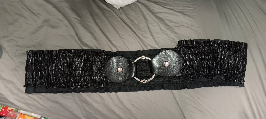 Black Elastic Waist Belt