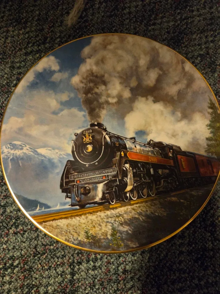 Ted Xaras Train Collector Plates image indicator(4)