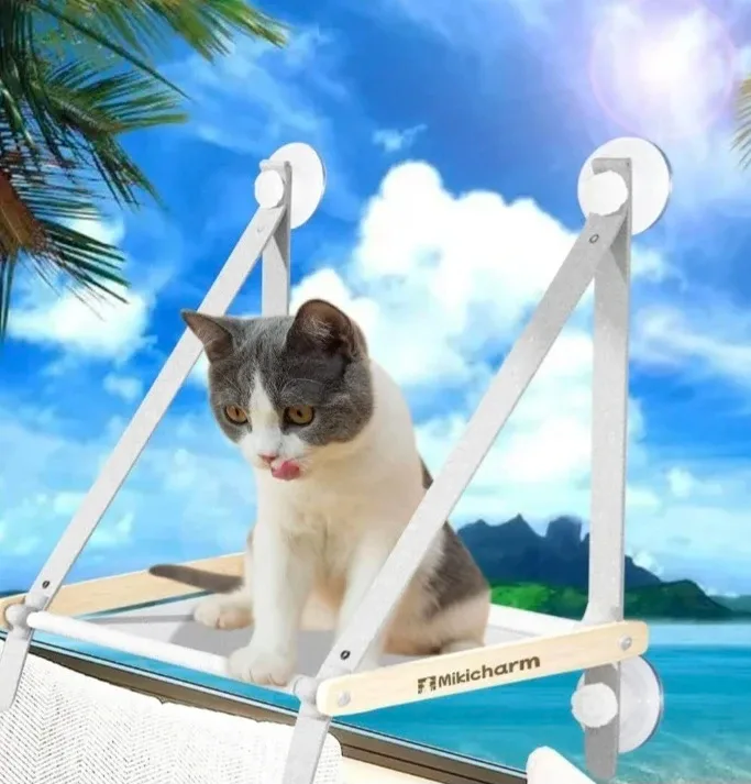 Mikicharm Cat Hammock - Window Mounted