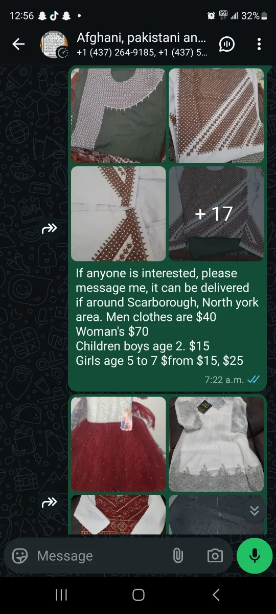 Assorted Afghan & Pakistani Clothes