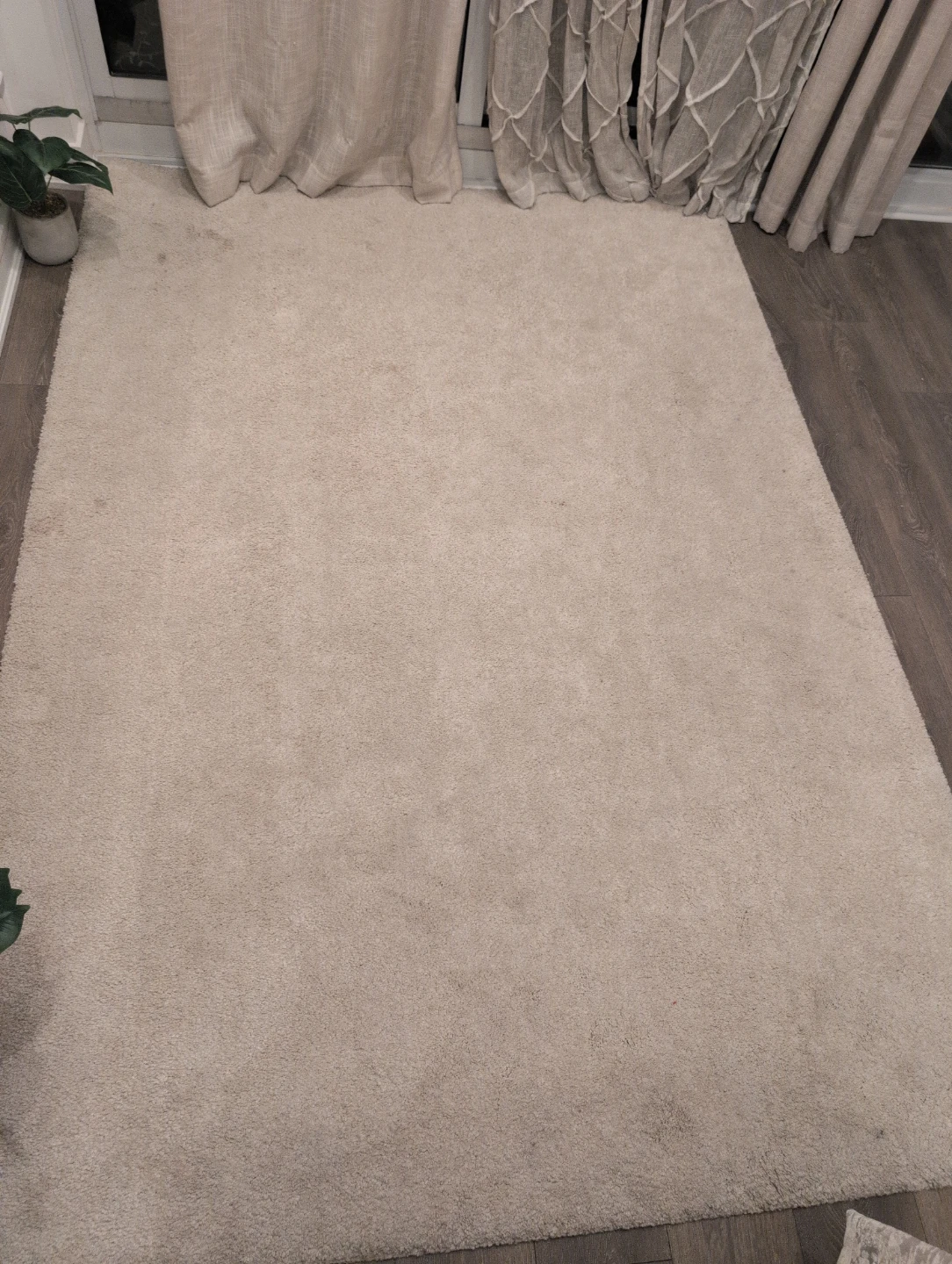 IKEA STOENSE Rug, Low Pile, Off-White - 5'7" x 7'10" - photo 3
