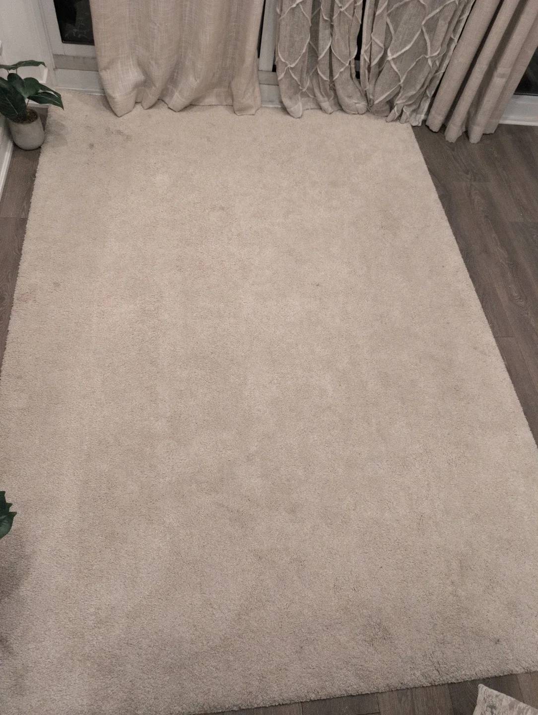 IKEA STOENSE Rug, Low Pile, Off-White - 5'7" x 7'10" image indicator(3)