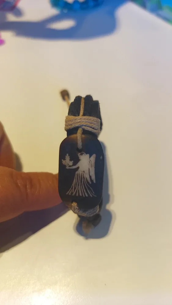 Virgo Zodiac Leather Bracelet