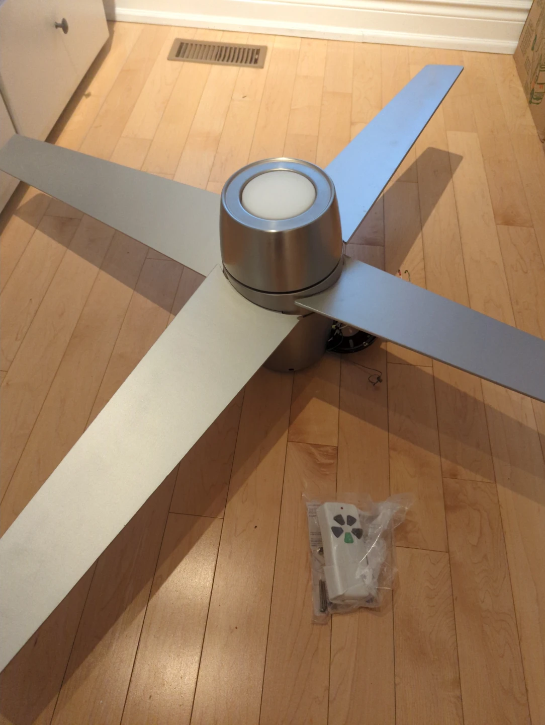 Metal Ceiling Fan with Remote