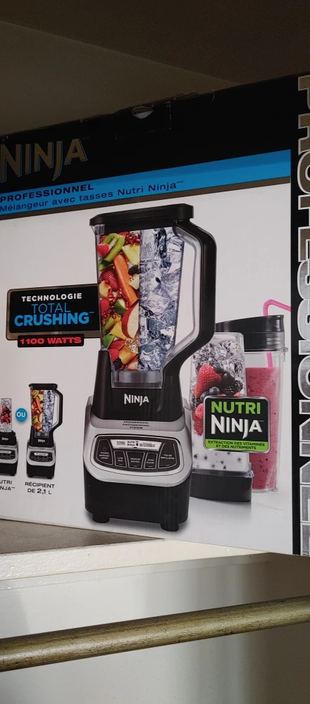 Ninja Professional Blender with Nutri Ninja Cups
