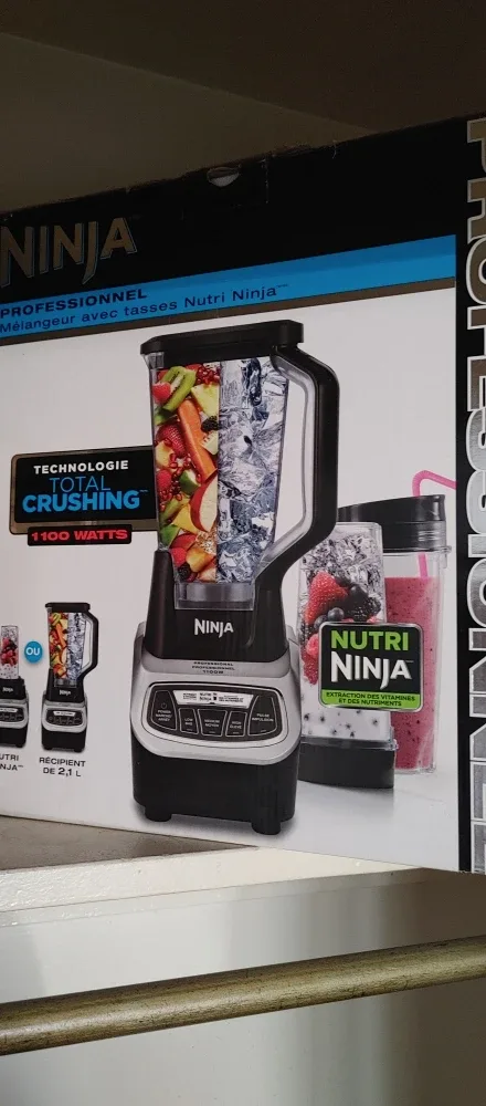 Ninja Professional Blender with Nutri Ninja Cups