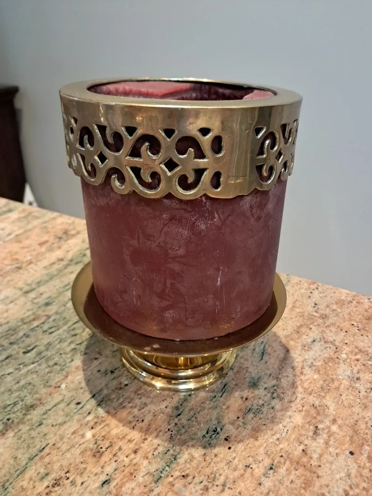 Candle Holder, Hurricane,Candle image indicator(2)