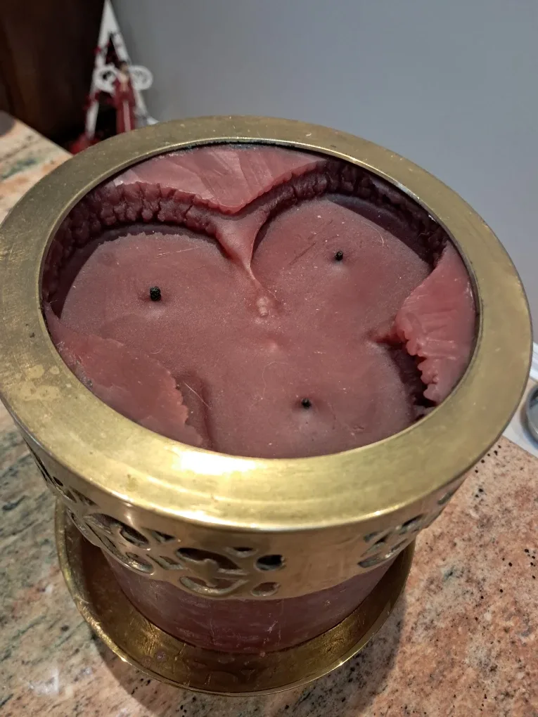 Candle Holder, Hurricane,Candle image indicator(3)