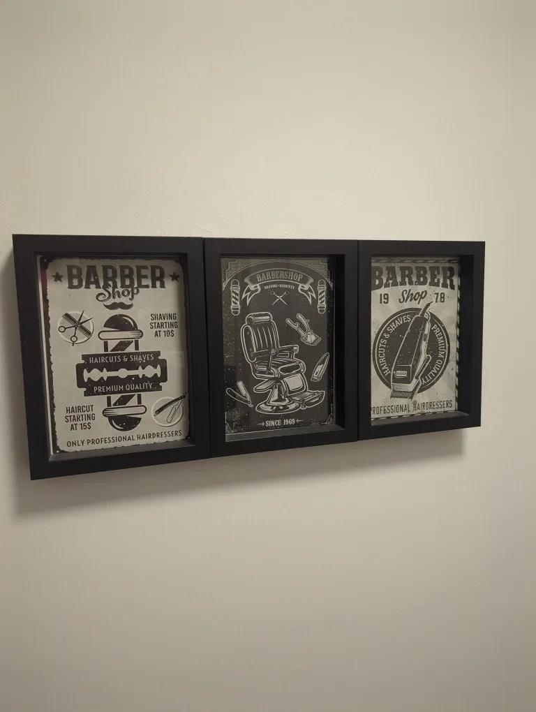 Barber Shop Wall Art