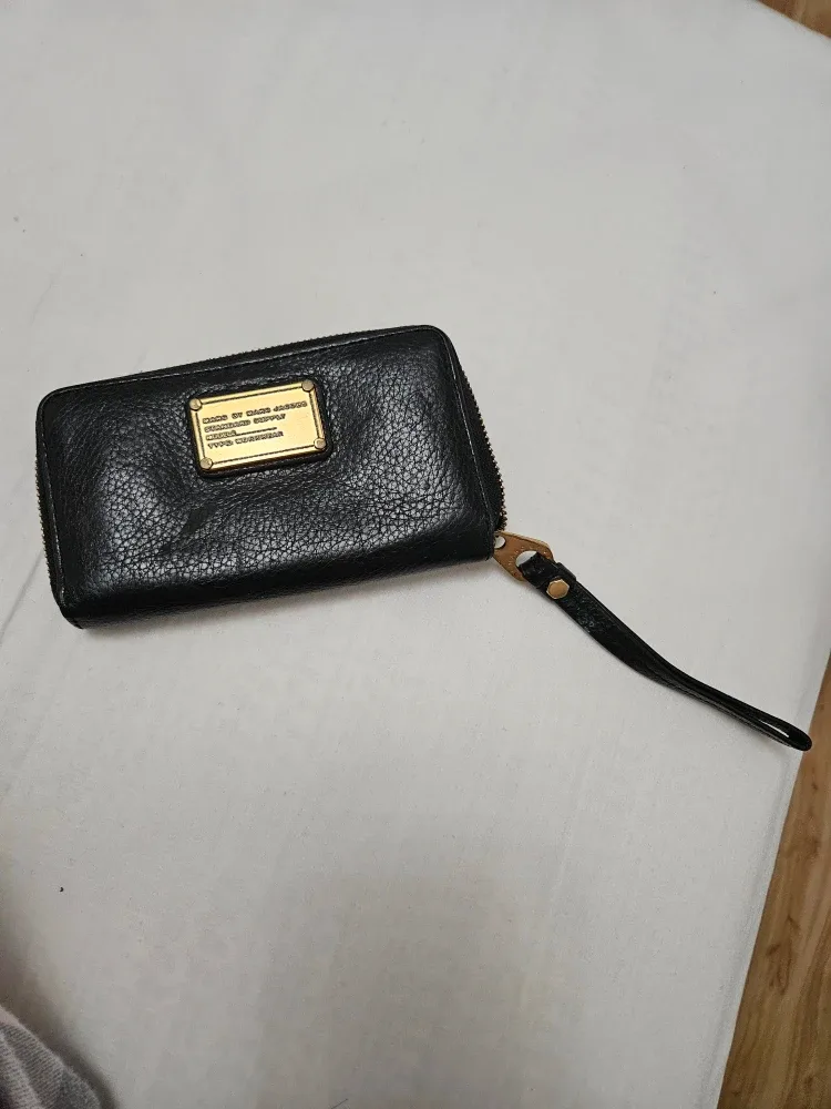 Marc by Marc Jacobs Black Leather Wallet