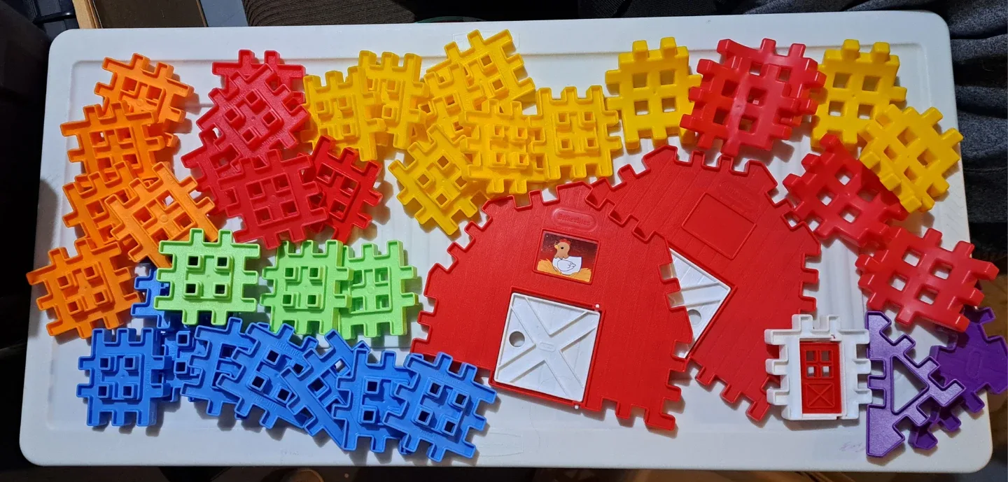 Little Tikes Waffle Blocks - Building Fun!