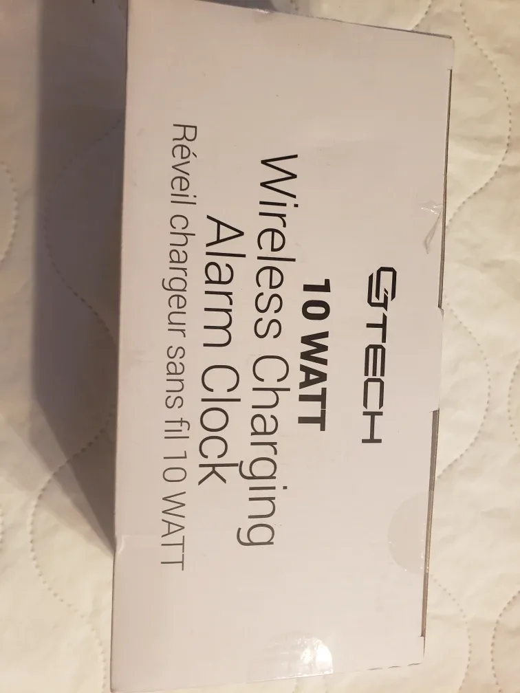 New S-Tech 10W Wireless Charging Alarm Clock image indicator(2)