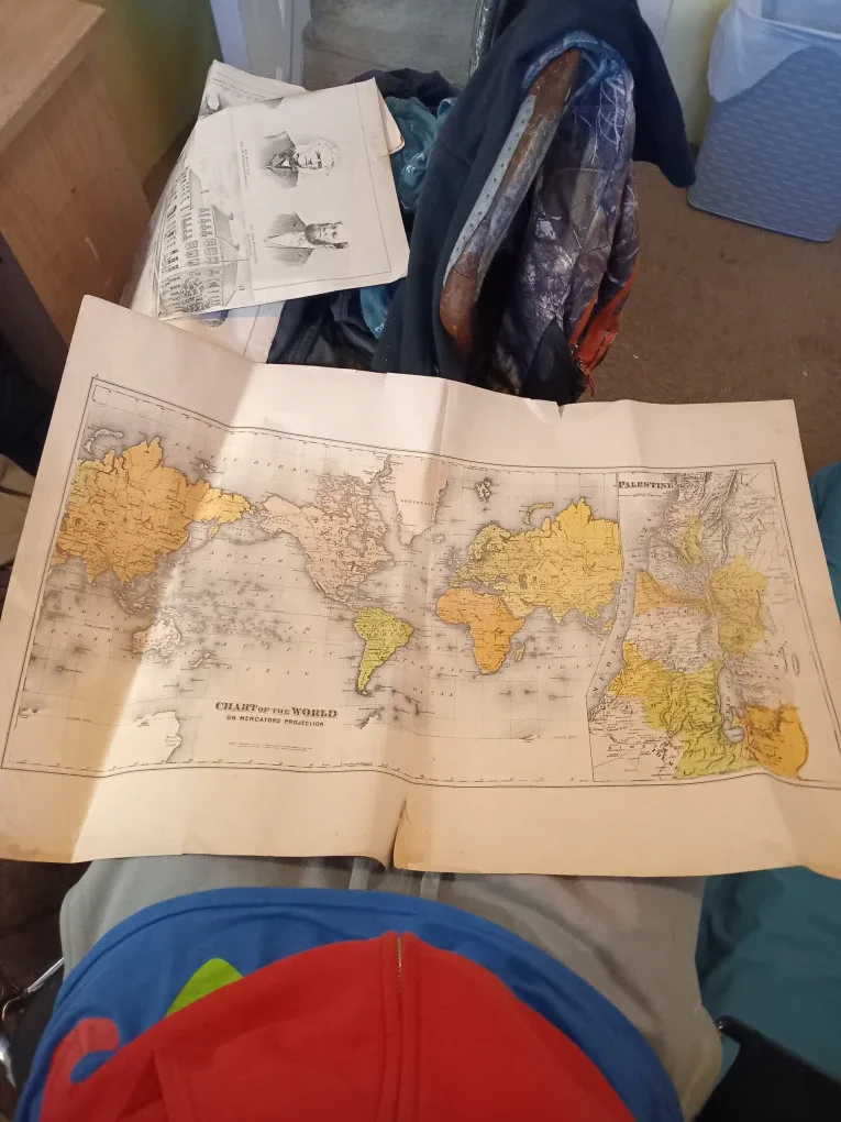 Front and Reverse of 1880's Domion of Canada Maps image indicator(2)