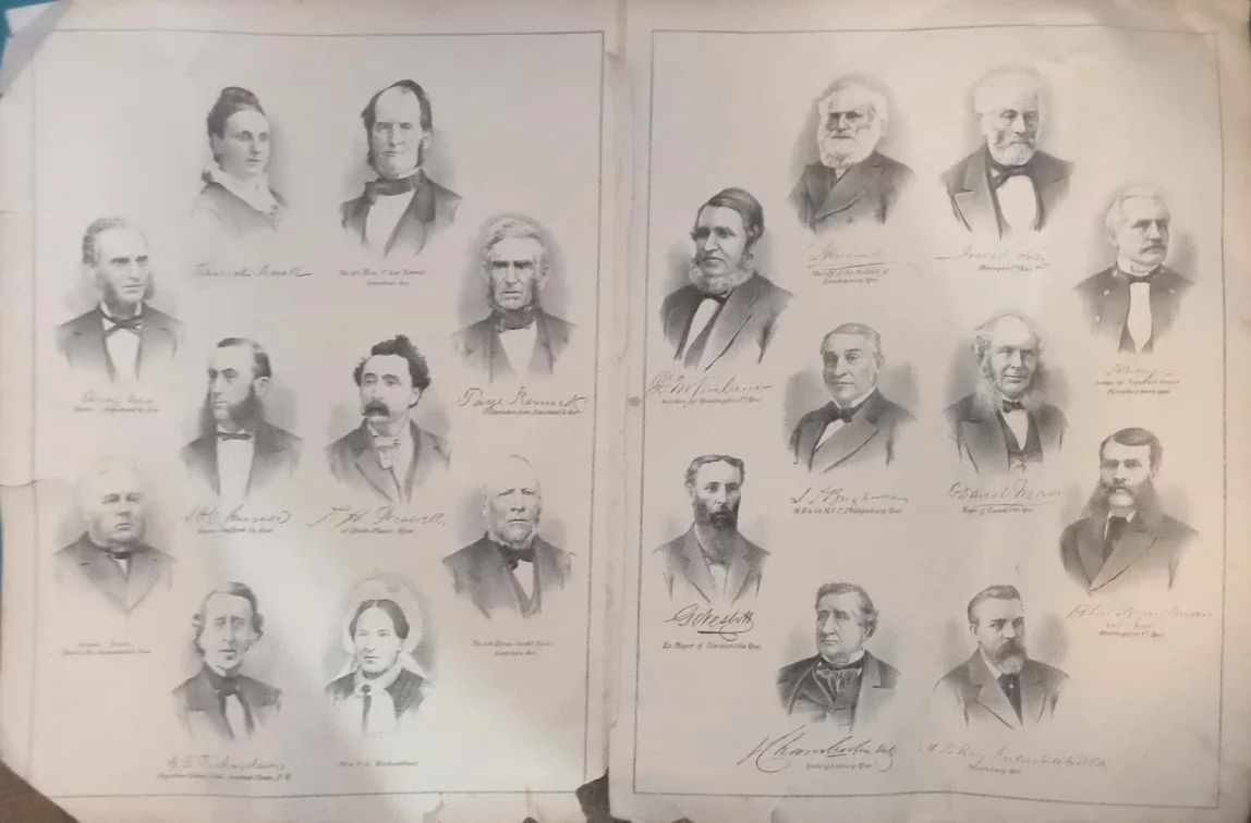 Front and Reverse of 1880's Domion of Canada Maps image indicator(8)