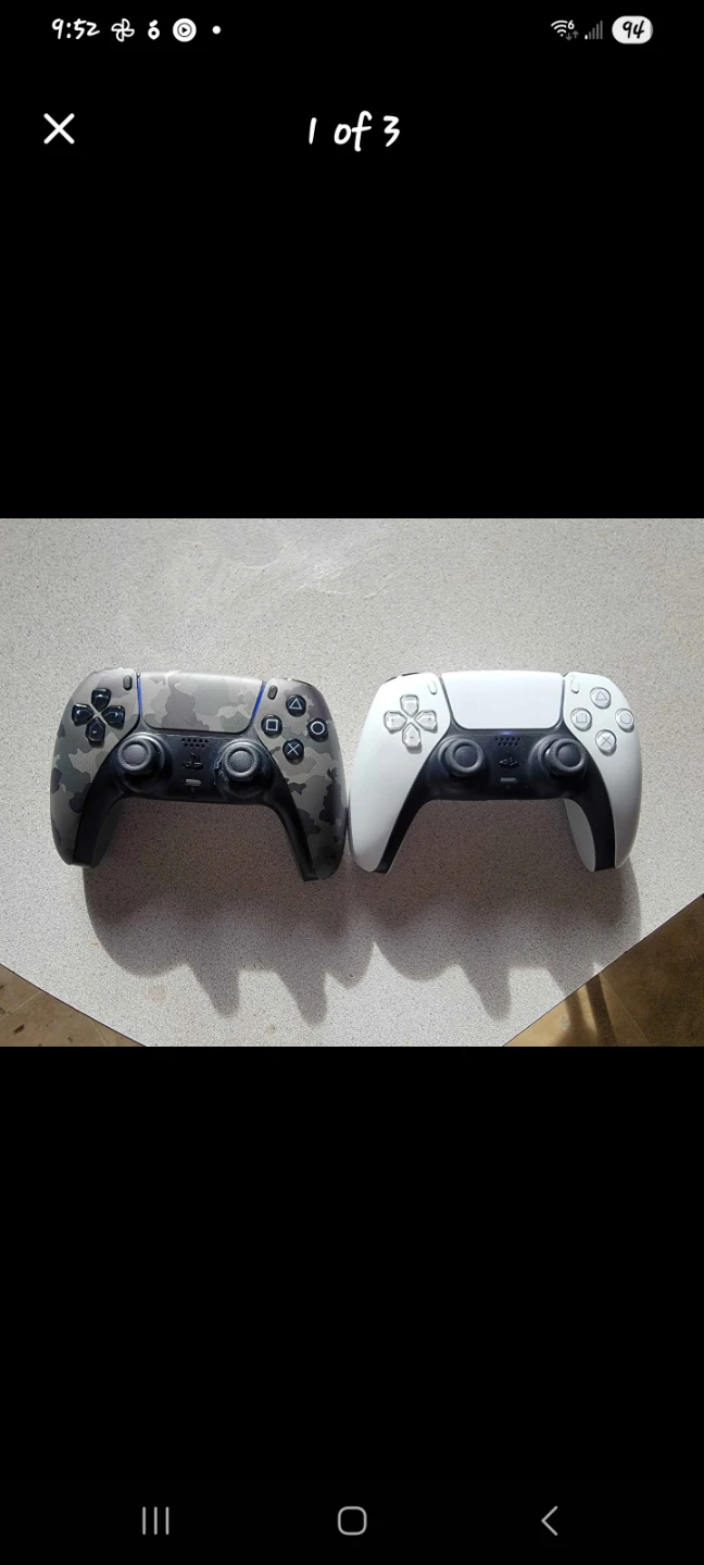 2 PlayStation 5 DualSense Controllers