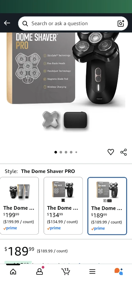 Manscaped The Dome Shaver PRO Head Shaver - New