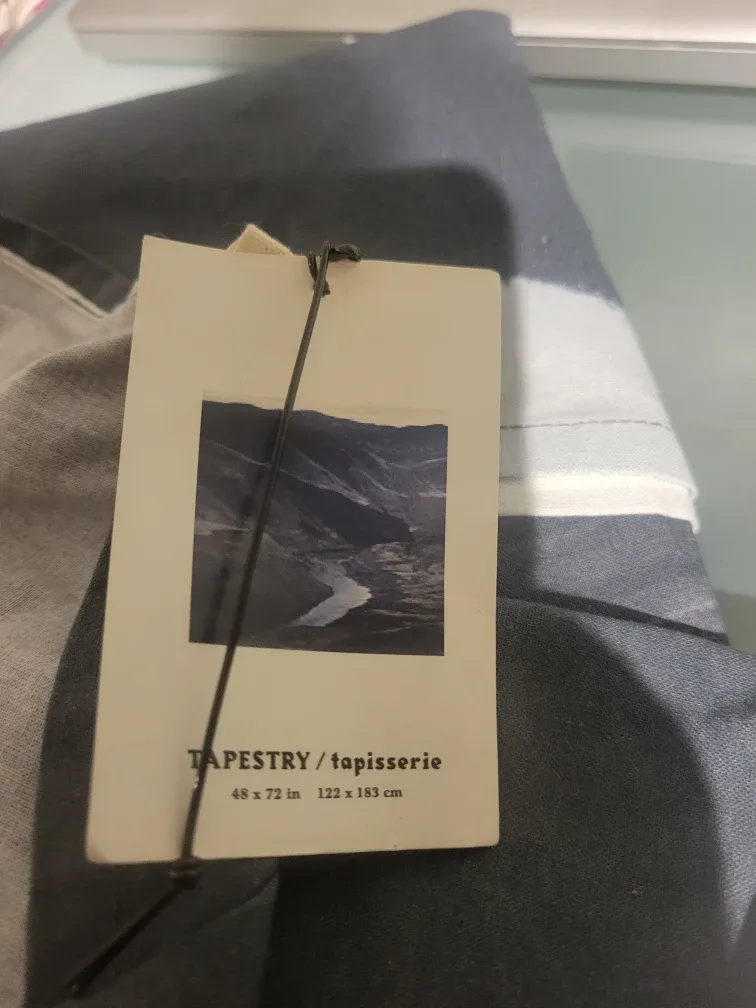 New Urban outfitters Mountain Landscape Tapestry 48 x 72 in image indicator(5)