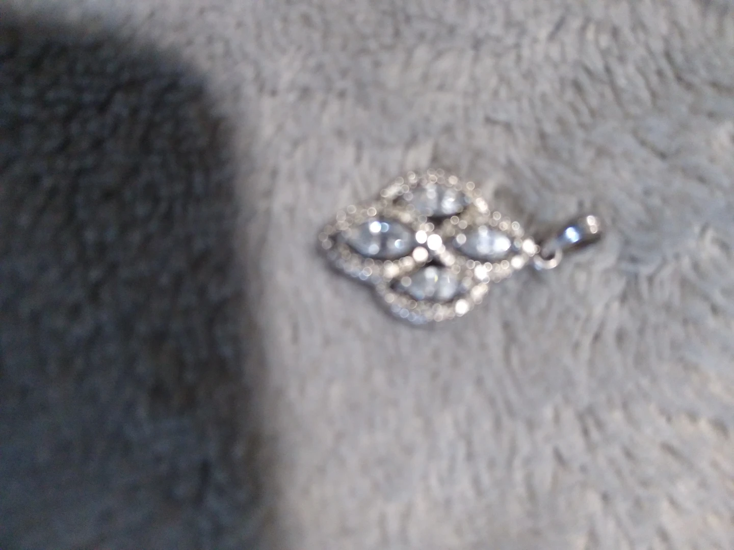 Very delicate four Marquise Stone pendant