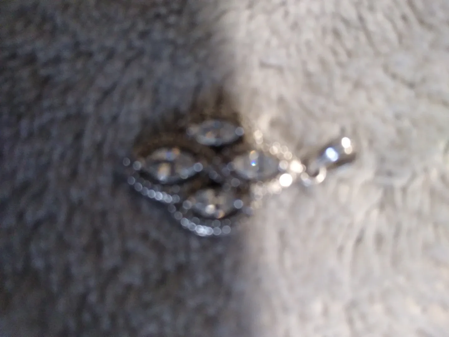 Very delicate four Marquise Stone pendant image indicator(2)