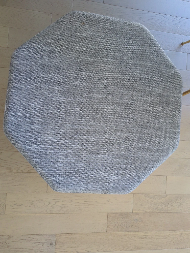 Grey Hexagon Ottoman - photo 2