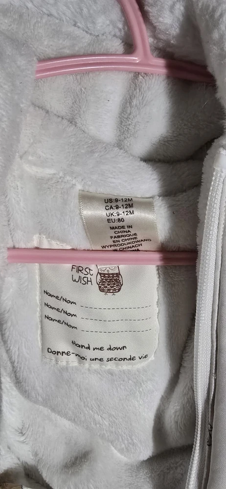 First Wish 9-12M Snowsuit - photo 5