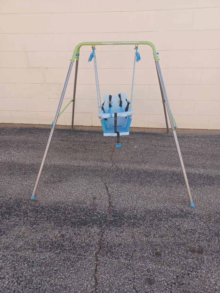 Sportspower Baby Swing Set - Light Blue - photo 2