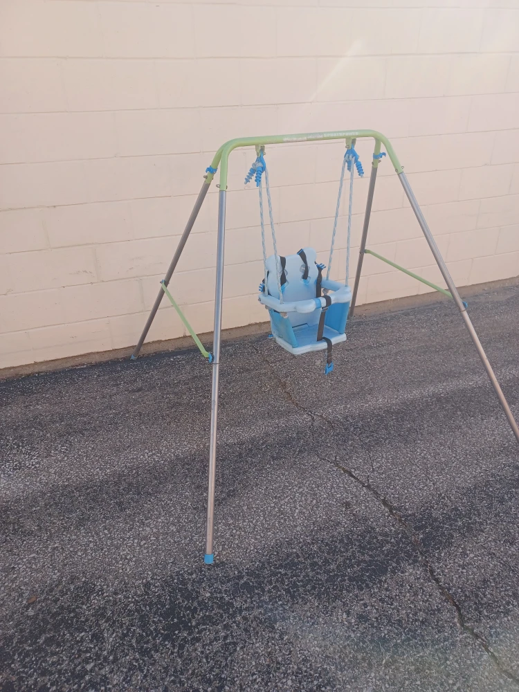 Sportspower Baby Swing Set - Light Blue - photo 5
