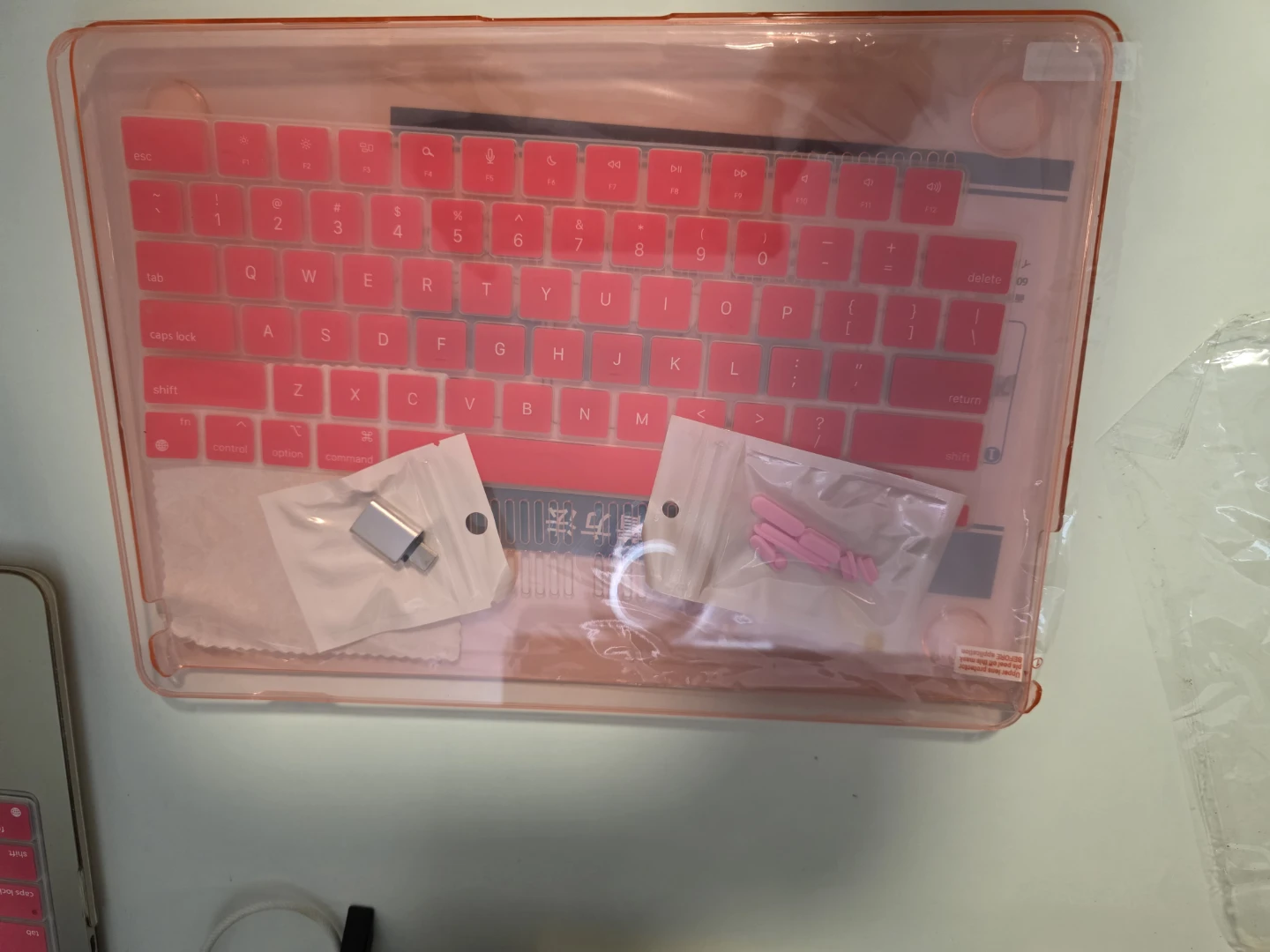 New Pink MacBook Air 13.6 inch Case - photo 3