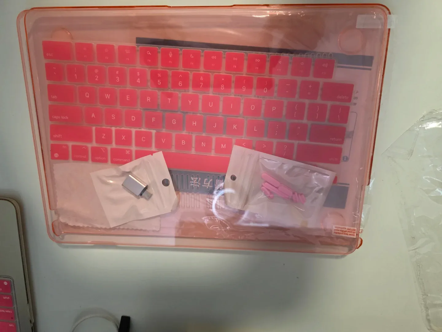 New Pink MacBook Air 13.6 inch Case image indicator(3)