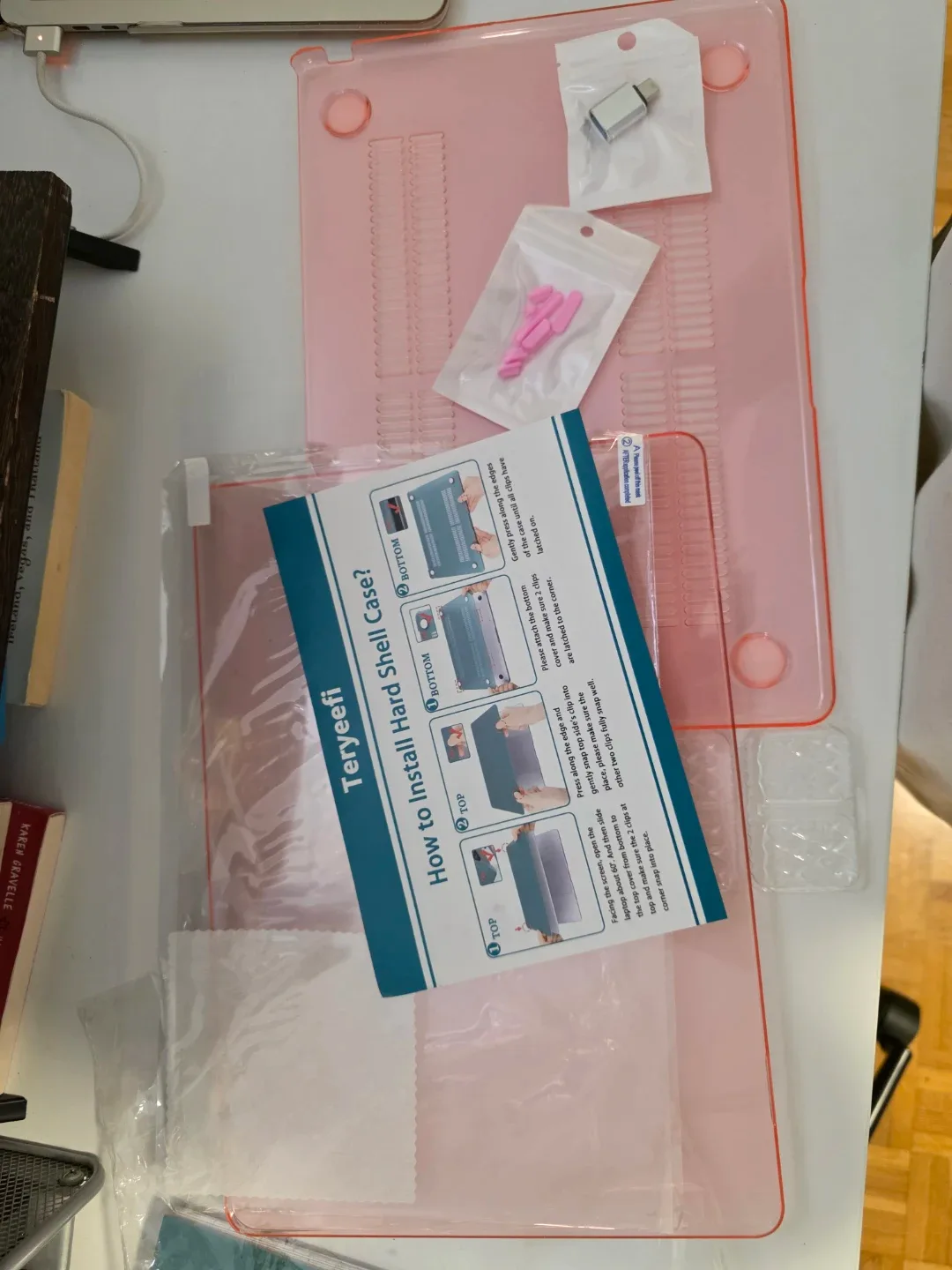 New Pink MacBook Air 13.6 inch Case image indicator(7)