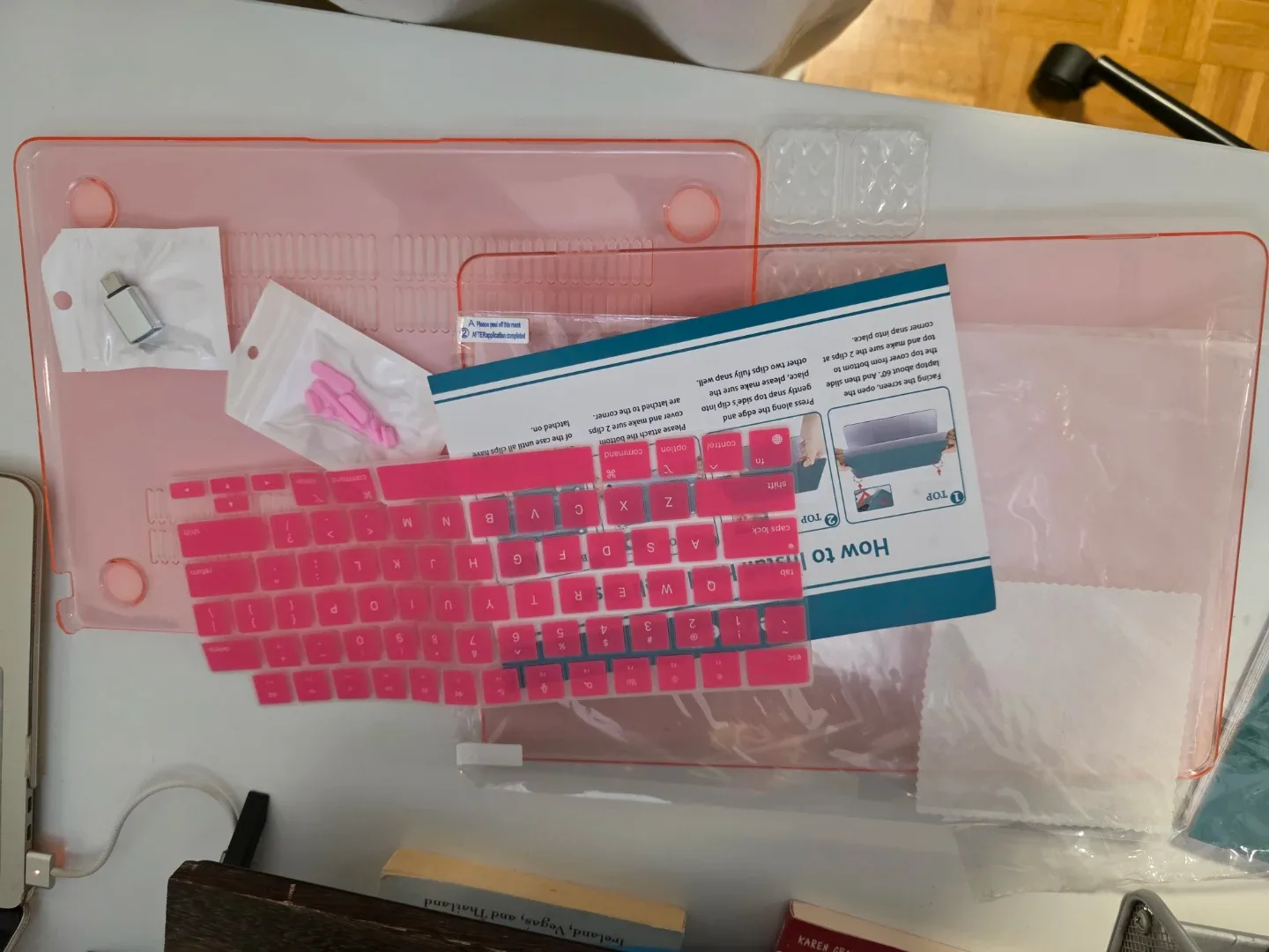 New Pink MacBook Air 13.6 inch Case image indicator(9)