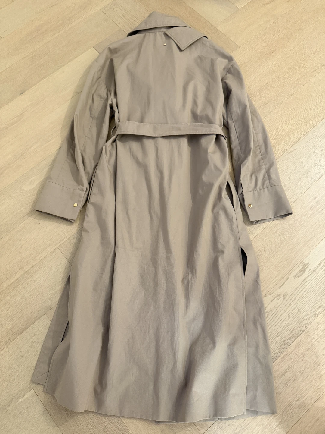 Cuyana Relaxed Trench Coat - Size Small - photo 5