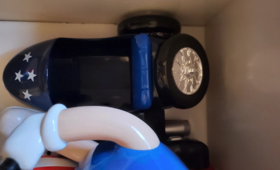 M&M's Red White & Blue Motorcycle Candy Dispenser - photo 5
