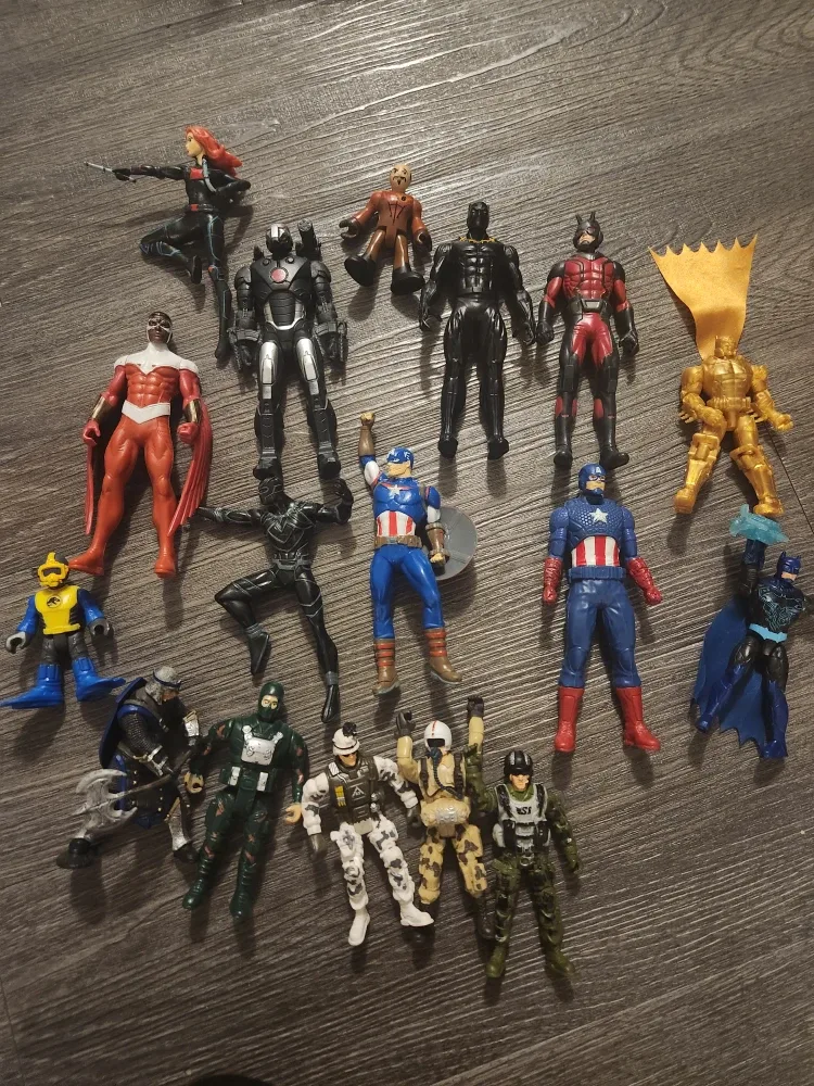 Marvel & Other Action Figure Lot