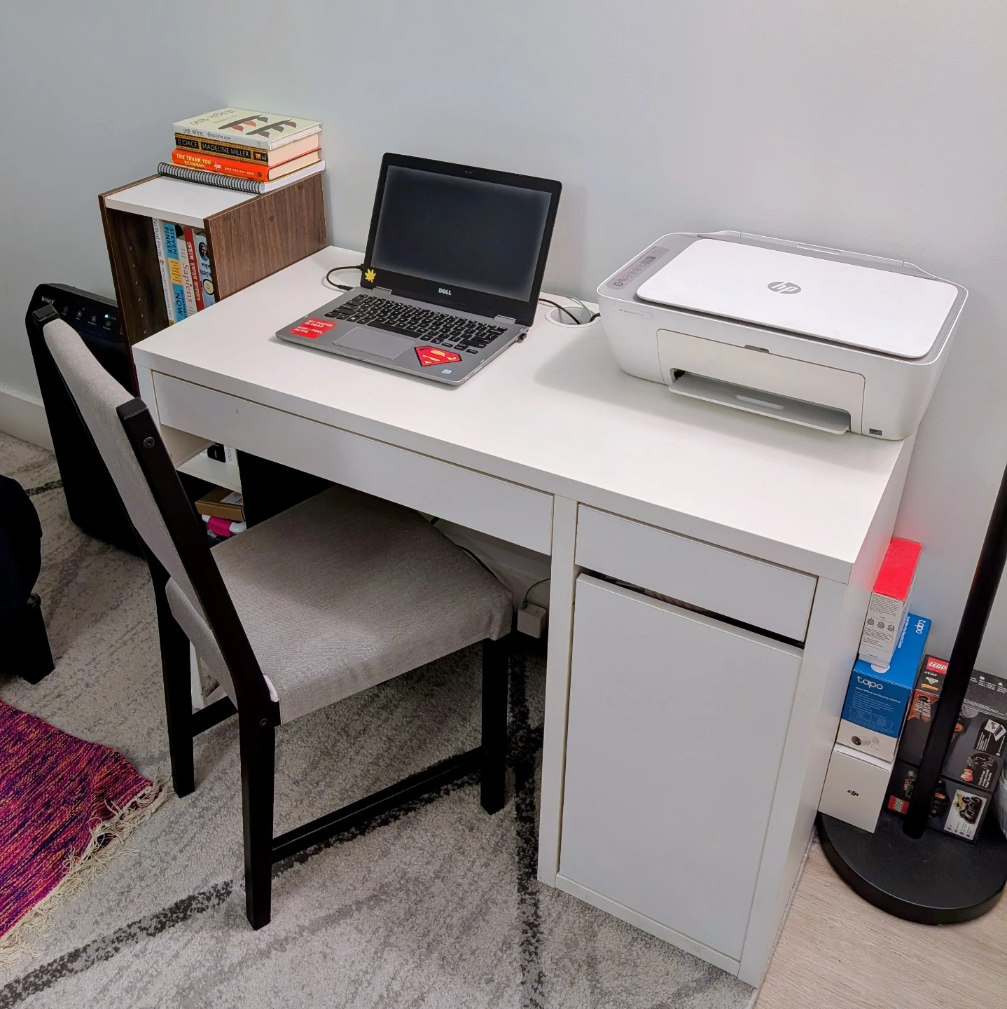 White working Desk with Chair - photo 2